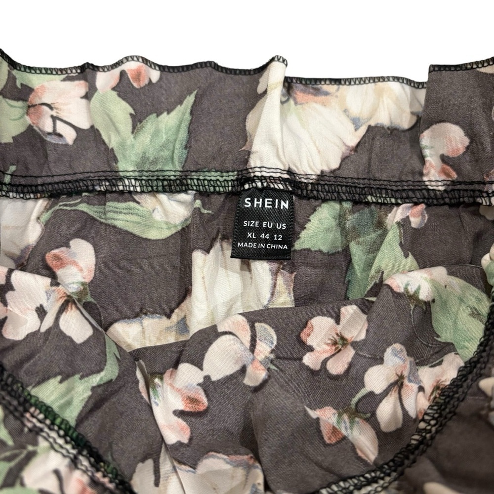Shein Floral Women Off-The-Shoulder Long Sleeve Blouse XL - Picture 4 of 6
